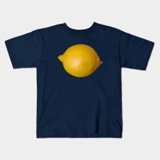 Food Sour Fruit Lemon Photo Kids T-Shirt